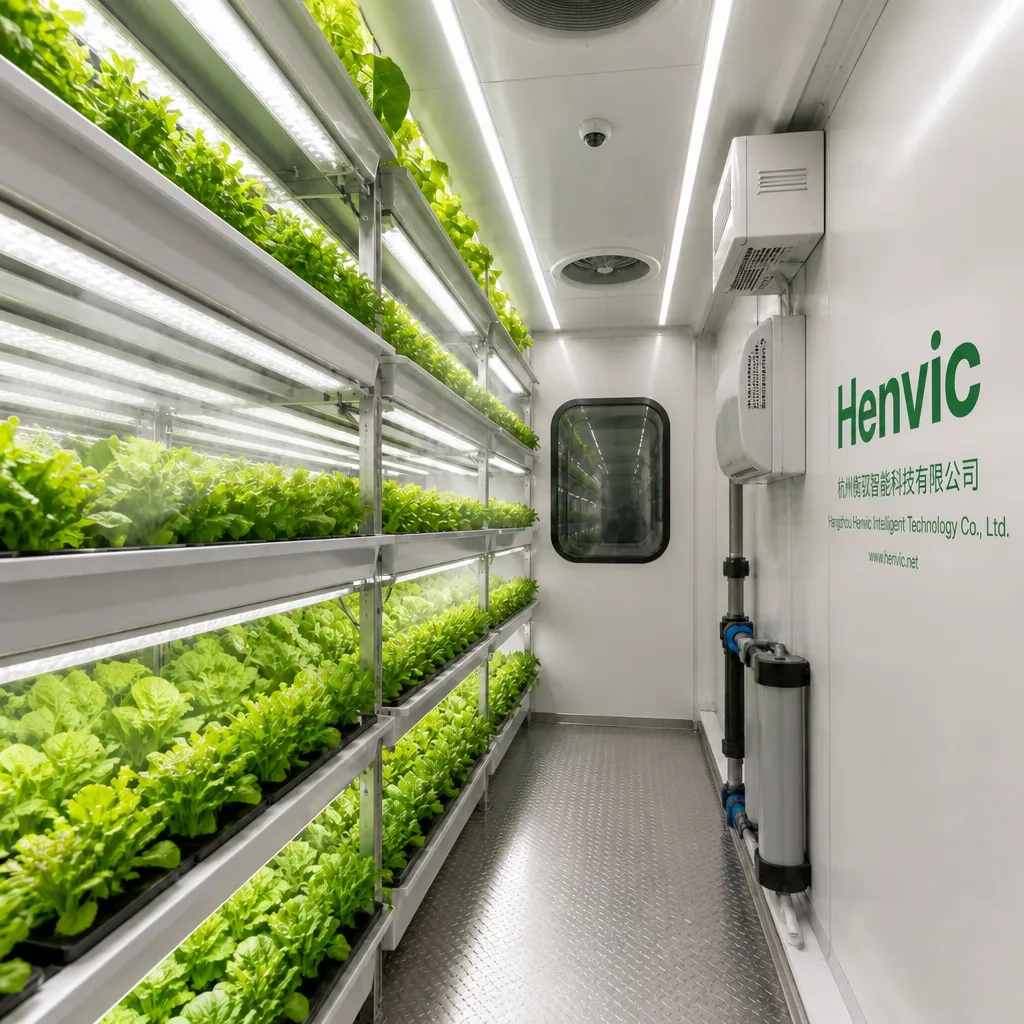 Henvic large-scale smart fruit and vegetable cultivation cabin