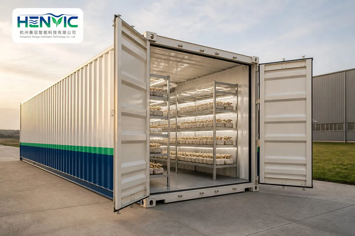Reishi Mushroom Cultivation Container  Smart Flagship